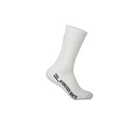 Poc - Vivify Sock Long - Chaussettes vélo Hydrogen White - S (37 - 39)