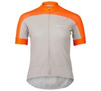 POC - Women's Essential Road Logo Jersey - Maillot de cyclisme - M - zink orange / granite grey