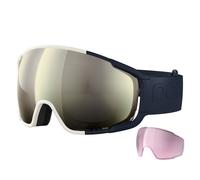 POC Zonula bleu blanc/partly sunny ivory + lentille de change