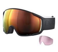 POC Zonula uranium black/partly sunny orange + lentille de change