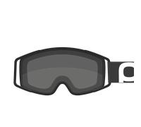 Poc - Zygon Cat 1 - Masque VTT Uranium Black - Clarity Universal Cloudy Grey Cat 1
