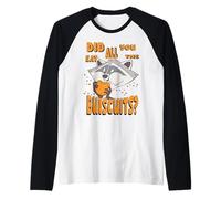 Pocahontas Meeko Did You Eat All The Biscuits Manche Raglan