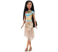 Pocahontas Poupée 29 Cm, Mattel Poupée Disney Princesses Habillage Et Accessoires Hlw07