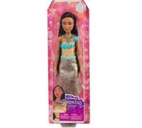 Pocahontas poussiere d'etoiles - poupee mannequin 30 cm - disney princesse - set jouet fille + 1 carte tigre - nouveaute