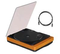 POCDOKYZ Mini Lecteur CD avec Extraction USB vers WAV, émetteur et récepteur Bluetooth 5.3, Sortie Optique, Prise Casque 3,5 mm, télécommande