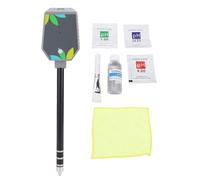 POCDOKYZ PH-mètre numérique de Sol avec Bluetooth, kit de Test de Sol végétal 7 en 1 for l'humidité, la lumière, la CE, la fertilité, la salinité, la température et l'humidité, sonde à réponse Rapide