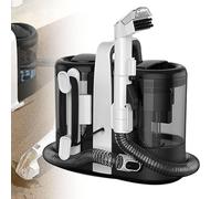 POCDUUA Nettoyeur De Tapis Portable avec Réservoirs d'eau Propre (1,5 L) Et d'eau Sale (0,7 L) | Cordon De 3 M Et Tuyau De 1,5 M | Autonettoyant, Détachant pour Canapés, Matelas, Sols (600 W),A