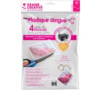 Poch. 4 Feuil Plast. Ding. Imprimable Transp. A4