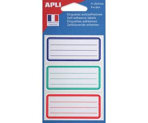 Poch 9 Etq Scolaire 35x75