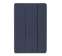 Hama Fold Clear Coque pour Samsung Galaxy Tab A9 11" - Housse Fonction Chevalet, Compartiment pour Le S Pen, Protection Fermeture Magnétique, Dos Transparent - Bleu