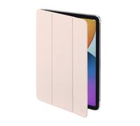 Hama Coque Fold Clear iPad Air 10,9/11 (20/22/24) – Chevalet, Ferm. magn., Dos transparent – Rose