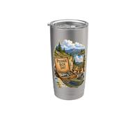 POCHADE BOX DAY Boîte de peinture nomade Gobelet isotherme en acier inoxydable double paroi