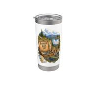 POCHADE BOX DAY Boîte de peinture nomade Gobelet isotherme en acier inoxydable double paroi