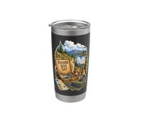 POCHADE BOX DAY Boîte de peinture nomade Gobelet isotherme en acier inoxydable double paroi