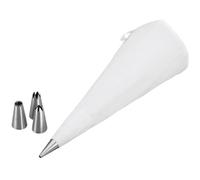 Poche à décorer - LACOR - 30 cm - 4 douilles en inox - Réutilisable - Nylon solide