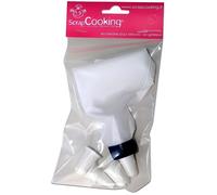 SCRAP COOKING 5004 Poche avec 4 Douilles Polypropylène/EVA Multicolore 11 x 9 x 3 cm