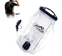 Poche à eau - 14,76 pouces | Pack PE EVA - Sac à eau extérieur étanche 2L pour cyclisme, randonnée, camping, course à pied, voyage cross-country, hydratation mains libres pour homme