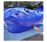 Poche à eau de grande capacité en PVC - Sac d'urgence souple et pliable(75L/20Gal/0.6x0.4x0.31m)