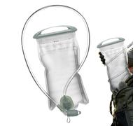 Poche à Eau de randonnée Poche D'Hydratation Trekking 1,5 L Tuyau | Poche À Eau Camping Extérieur Pour Femmes Hommes Randonneurs Coureurs Cyclistes Voyageurs Trekking Pêche Camping