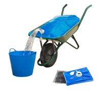 Poche à eau - FISHTEC - 80 L - Plastique souple résistant - Tapis antidérapant - Embout arrosage