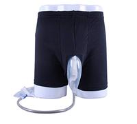 Poche à urine portable pour homme, pantalon d'incontinence avec gel de silice anti-fuite, support de cathéter urinoir, sac de collecte pour le confort et la discrétion
