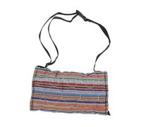 Poche Chauffe - Mains, Douce et Confortable, 31x19 cm Noir et Blanc - Isolation Thermique, Sangle Ajustable et Poche Zippée, Activités Extérieures (Style Ethnique)