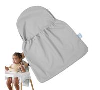 Poche de chaise haute pour - Sac de chaise haute pour - Sac de rangement pour chaise haute à pieds - Sac de rangement à dossier suspendu - Pochette de chaise haute en cuir synthétique