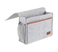 Poche de chevet - 31 x 22 cm Accoudoir de canapé multi-poches pour fauteuil, télécommande, support de tablette | Rangement pour téléphone portable, tasse d'eau, unité de rangement latérale, pour