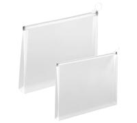 Poche de document - Ensemble de sacs de documents | 12 morceaux de poche de verrouillage de document imperméable pour A4 A5, organisant des sacs de rangement, l'école a besoin de poches, multifonction