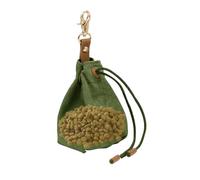 Poche de fermeture porte-clés - Rangement pour chiens pour chiens - Poche extérieure pour la marche des chiens avec clip