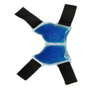 Poche de Gel Chaud-froid Réutilisable pour Cheville et Pied Bleu Pvc