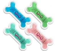 Poche de Glace Chaud/Froid Réutilisable pour Enfants - Coussin Gel Flexible en Forme d'Os pour Petites Bosses, Piqûres et Fièvres - Soulagement Doux pour Petites Mains, Pas un Jouet