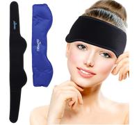 Poche de Glace en Gel Compresse Chaud Froid Réutilisable pour Soulager les Maux de Tête, les migraines et soulagement des tensions, dents de sagesse