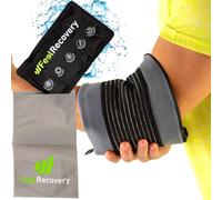 Poche de Glace en Gel Coude & Épaules (28x17 cm) - Compresse Chaud Froid Réutilisable - Soulager la Douleur: Tendinite, Épycondylite, Tennis-Elbow - Sac Gel Glace avec Sangles Élastiques