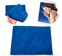 Poche de glace en gel réutilisable pour dormir, coussin froid, coussin de refroidissement de la tête, oreiller de refroidissement, soulager les maux de tête, les migraines, les fièvres, les bouffées