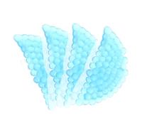 Poche de Glace en Gel Semi Ronde 4 Pièces pour Cou, Bleu | Compresse Froide et Compression, Portable et Légère, Gel Pe, Récupération Après Effort et Blessure