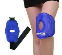 Poche de Glace pour Genou, Sac Gel de Glace Réutilisable pour Chirurgie du Genou, Thérapie Compresse Froide pour l'arthrite, les Entorses, les Déchirures du Ménisque