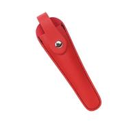 Poche de poche à ciseaux, housse de protection en cuir PU, organisateur robuste | Pour les études cosmétiques, la maison, les voyages et les sty, rouge, Reportez-vous à la description, Se référer à la