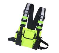 Poche De Poitrine pour Hommes - Poche pour Les Hommes - De Poitrine avec Grande Capacité - Sports Extérieurs Imperméables - pour Marcher, Faire du Vélo, Faire De La Randonnée, Grimper, Gri