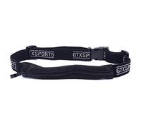 Poche de rangement de sport avec poche pour ceinture de course à pied, sac de taille pour téléphone portable, petits objets, marche, fitness, jogging, sac banane en cuir pour femme, Noir , Taille