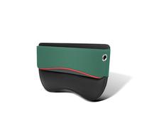 Poche De Rangement Latérale De Siège De Voiture En Daim,Boîte De Rangement De Remplissage D'espace De Siège De Voiture,Fentes De Voiture En Cuir,Rangement Des Pièces Intérie - Type 1pcs Suede Green