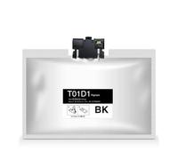 Poche d'encre T01D Compatible avec Epson Workforce Pro WF-C529R | Texte clair, couleurs vives, alimentation en encre stable, impression fiable, installation facile(Bk-EU)