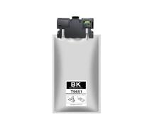 Poche d'encre T964 T965 T966 Compatible avec Epson WF-M5299 | Impression Bureau, Encre Pigmentée, Sortie Stable, Poche Remplacement, Grande Capacité(T9651)