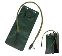 Poche d'hydratation - Poche à dos d'hydratation de 2,5 l, forme ergonomique 3D | Ajustement profilé à l'arrière, bec de remplissage plat, clips de guidage de tuyau, support de tube magnétique