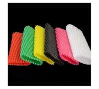 Poche en filet mousse, Lot de 50 filets à fruits et légumes multicolores 14 x 7 cm(Purple)