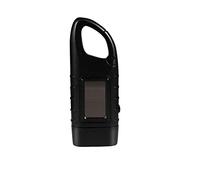 Poche LED Rechange à manivelle - Mousqueton Solaire Rechargeable - Poche Professionnelle à manivelle - pour l'extérieur, Le Camping, l'alpinisme