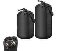Poche Lentille,2Pcs Sac D'Objectif,Housse Objectif,Etui Objectif,Pochette D'Objectif,Sac De Protection D'Objectif,Camera Lens Box,Sac Étanche Pour Objectif,Camera awstring Lens P[Gopro605]