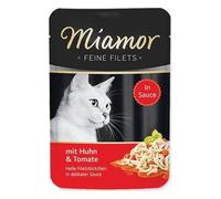 Poche Miamor Feine Filets De Poulet À La Sauce Tomate + 100g Finnern Miamor, Des Pochettes, Des Chats
