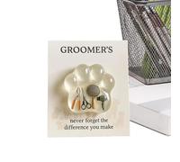 Poche Patte de Chien Décorations de Fête Toiletteur pour Animaux avec Carte | Collection Poche Pour Adultes Garçons Filles