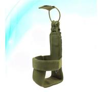 Poche pour Bouteille d'eau Ceinture de Running Vert, en Nylon | Sangle Horizontale Boucle Arrière, Fixation au Paquet à Dos, pour Randonnée et Marche en Plein Air